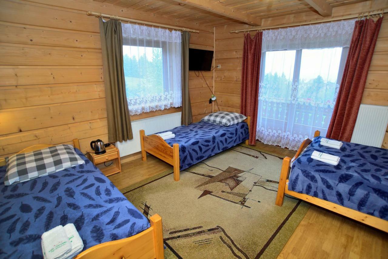 Pod Gorcami Hotel Waksmund Bagian luar foto